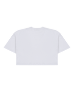 White Jägermeister cropped tee from the back.