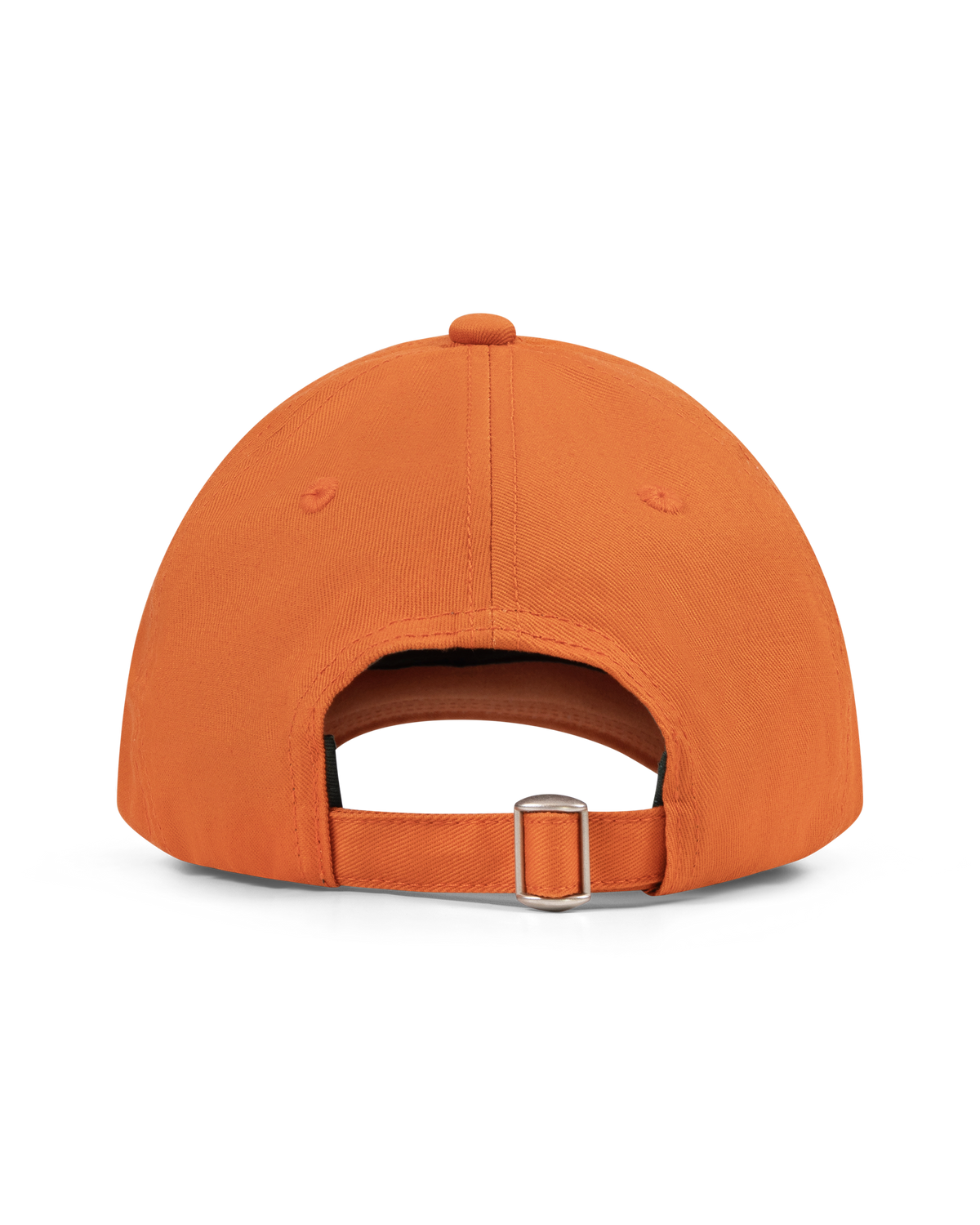 Orange Jägermeister Racing cap from the back.